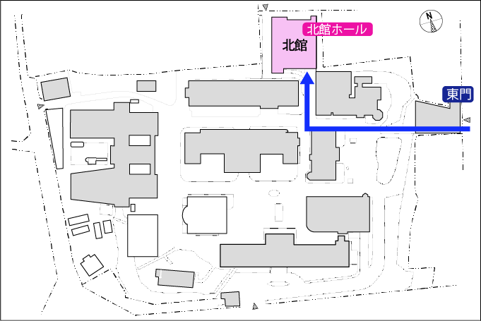三田キャンパス地図